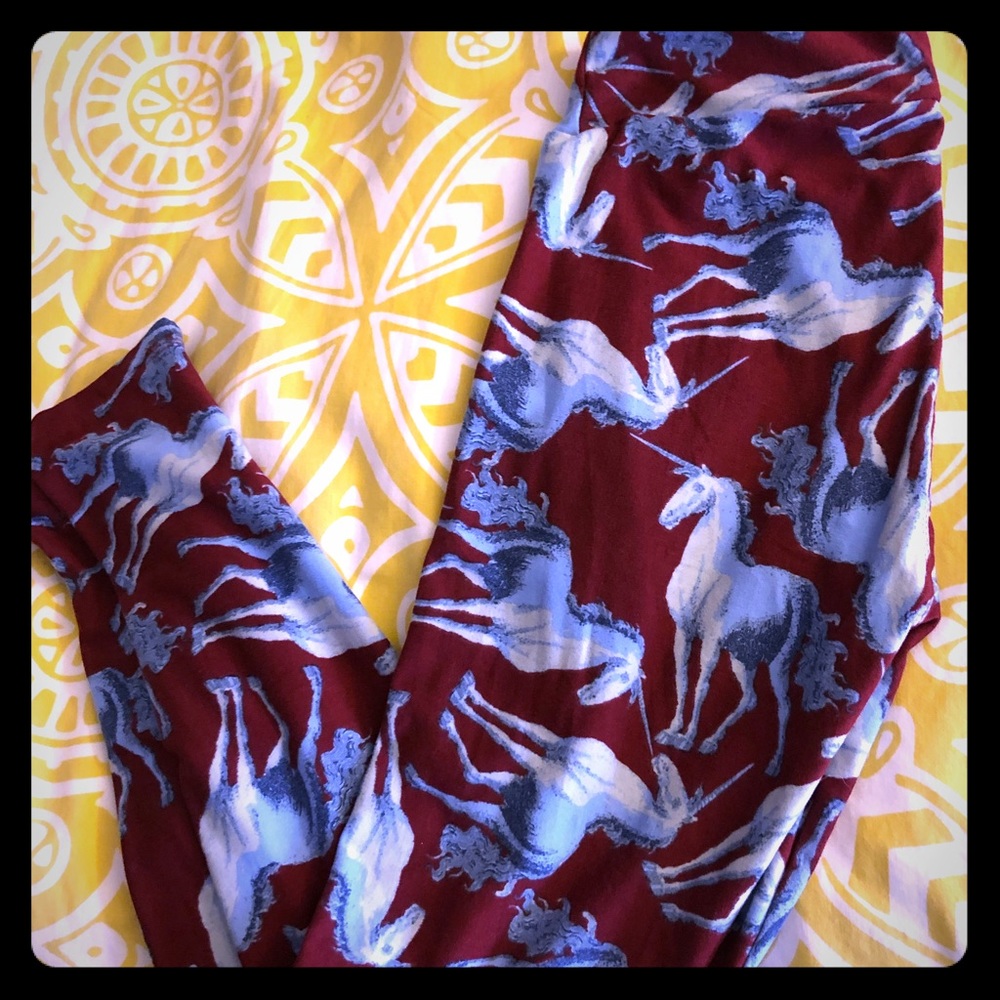 LuLaRoe Unicorn O/S leggings